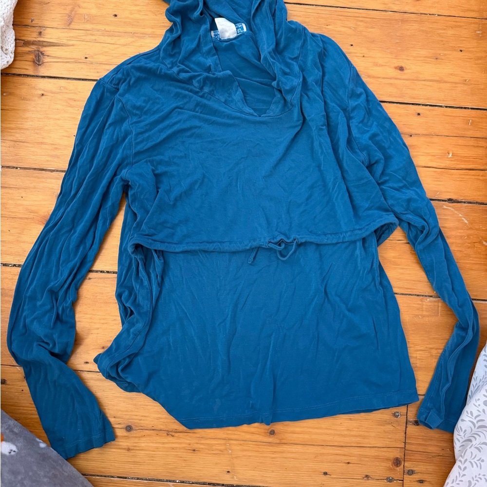 Teal Women's breast feeding Top